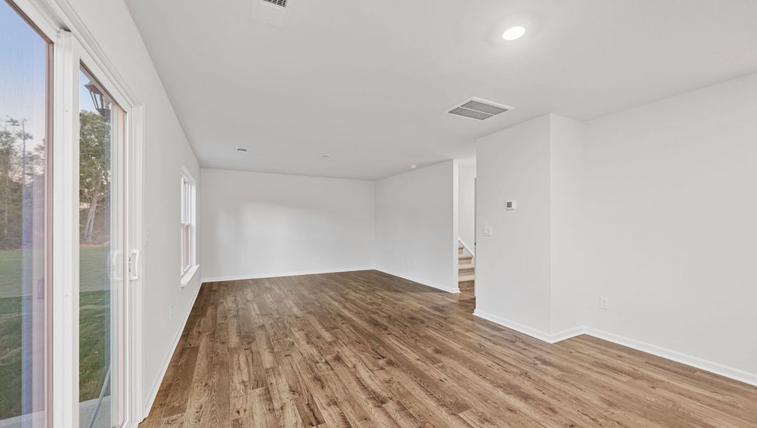 Spacious, unfurnished interior of a new home in Wildbrook Village, Waynesville (Image 17).