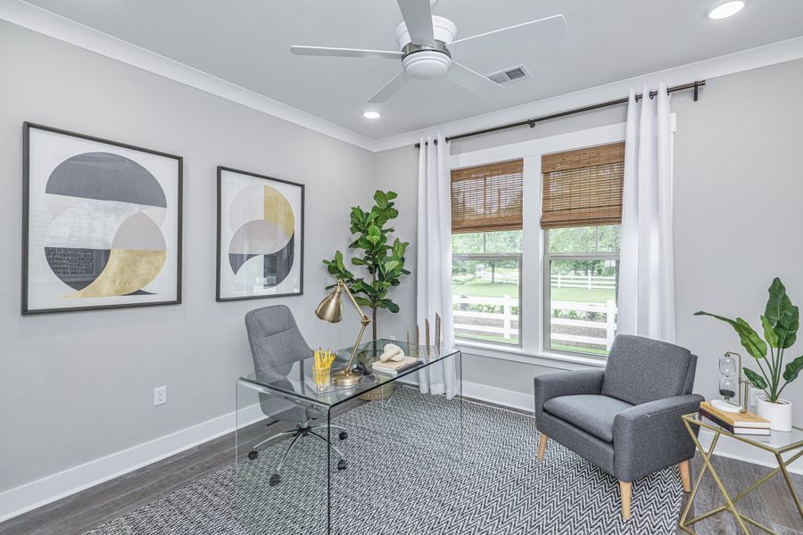 Furnished interior view inside a new home in Timothy Lakes, Ridgeville (Image 24).