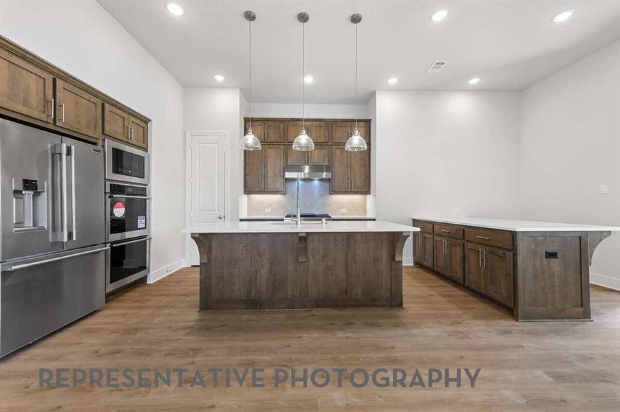 Furnished interior view inside a new home in Wildflower Ranch, Dish (Image 4).