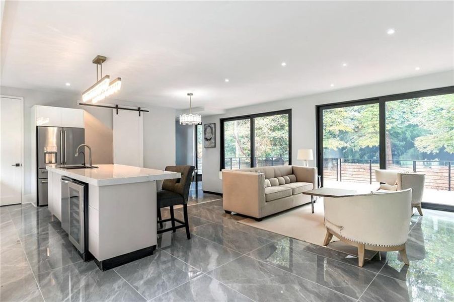 Furnished interior view inside a new home in , Brookhaven (Image 5). Furnished interior view inside a new home in , Brookhaven (Image 5).