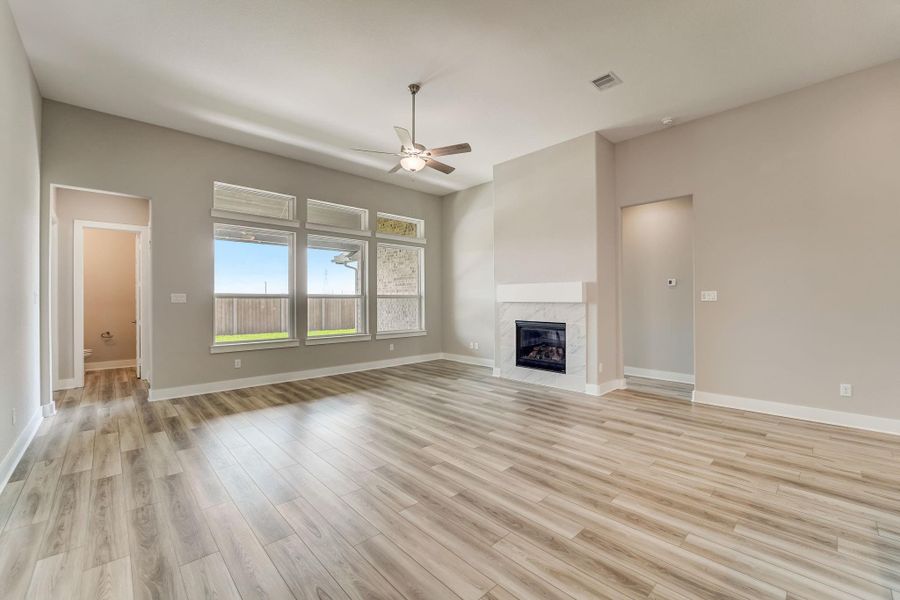 Photo is not of the actual home, but is an inspirational photo of builder’s model home and may depict options, furnishings, and/or decorator features that are not included