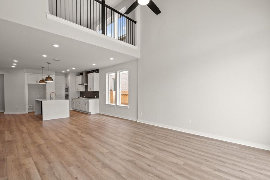 Spacious, unfurnished interior of a new home in Terrace Collection at Lariat, Liberty Hill (Image 19). Spacious, unfurnished interior of a new home in Terrace Collection at Lariat, Liberty Hill (Image 19).