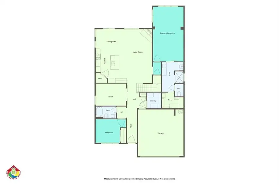 2D floor plan layout of this home in , Canton, GA (Image 4).