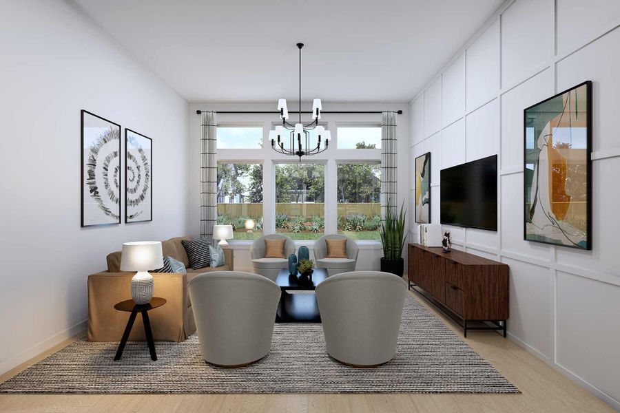 The McCamey - Family Room