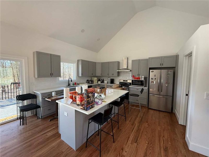 Furnished interior view inside a new home in , Dewy Rose (Image 7). Furnished interior view inside a new home in , Dewy Rose (Image 7).