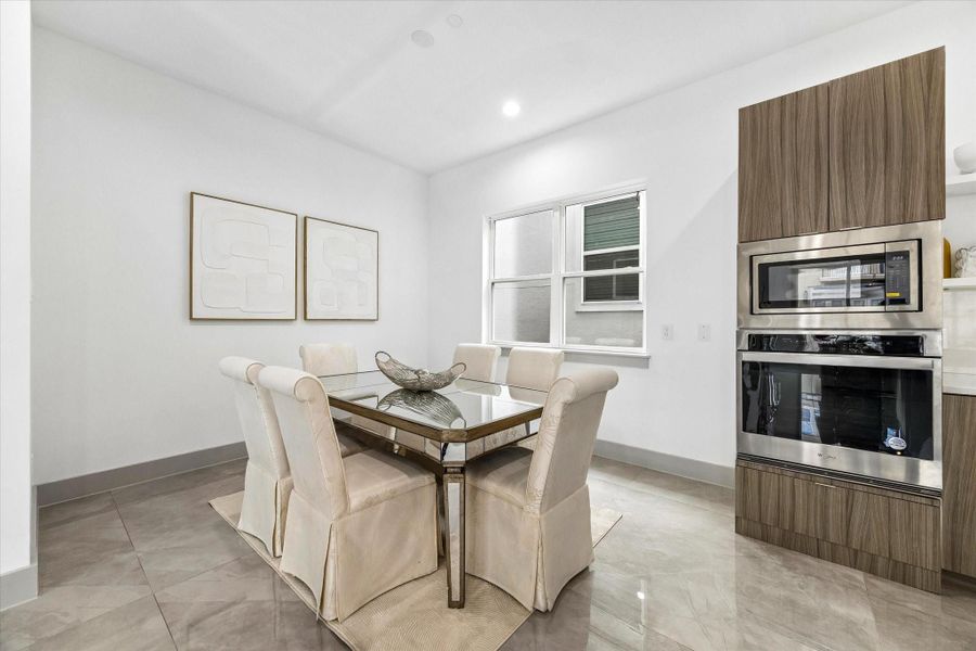 Furnished interior view inside a new home in , Houston (Image 13).