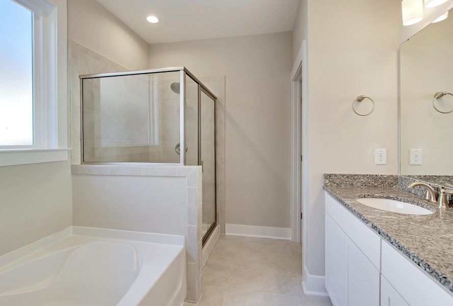 Saratoga Master Bathroom