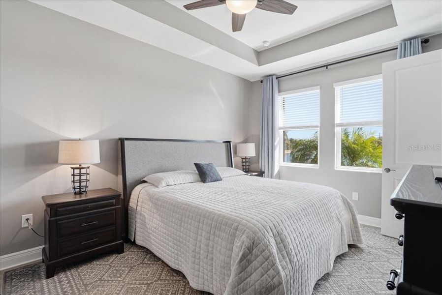 Furnished interior view inside a new home in Cypress Glen at River Wilderness, Parrish (Image 31).
