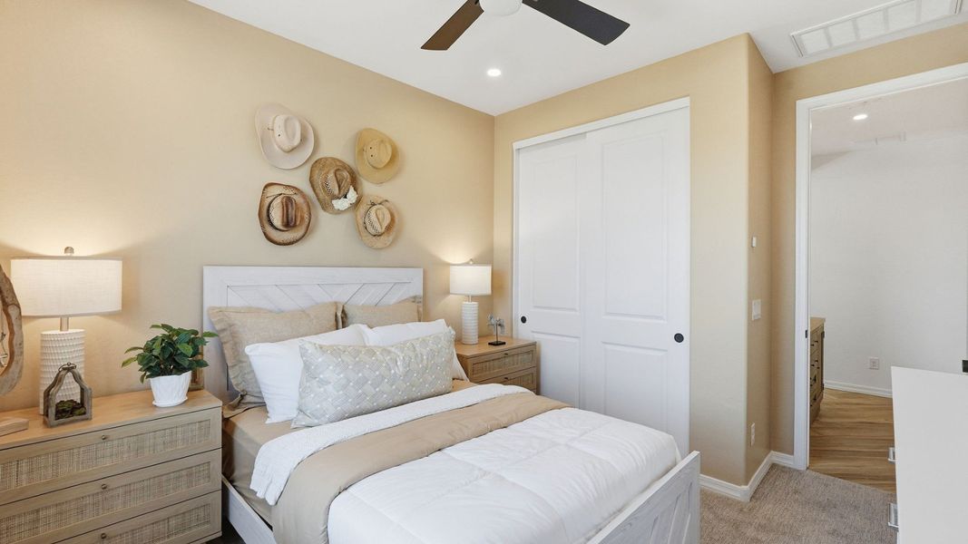 Representative furnished interior of a home built from the Bluebell by DRB Homes in Apache Farms, Buckeye (Image 18).