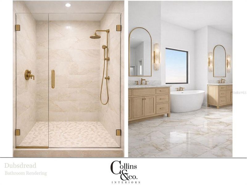 Furnished interior view inside a new home in , Orlando (Image 7).