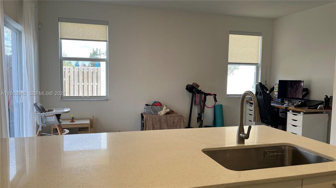 Furnished interior view inside a new home in , Miami (Image 66). Furnished interior view inside a new home in , Miami (Image 66).