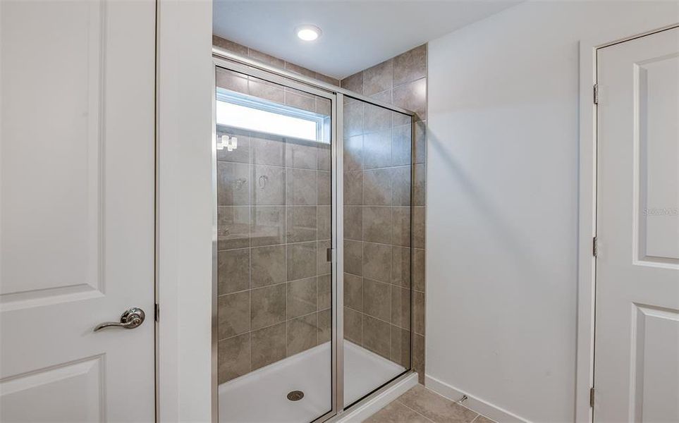 Owner's Walk-In Shower