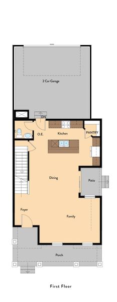 2D floor plan layout of this home in The Trails at Aspen Ridge – Altitude Collection, Colorado Springs, CO (Image 4). 2D floor plan layout of this home in The Trails at Aspen Ridge – Altitude Collection, Colorado Springs, CO (Image 4).