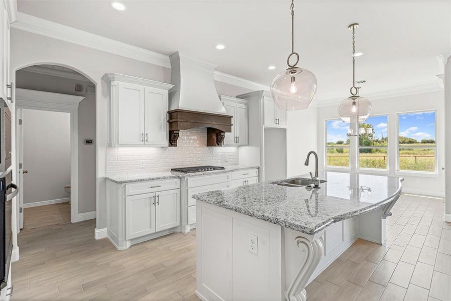 Furnished interior view inside a new home in , Godley (Image 8).
