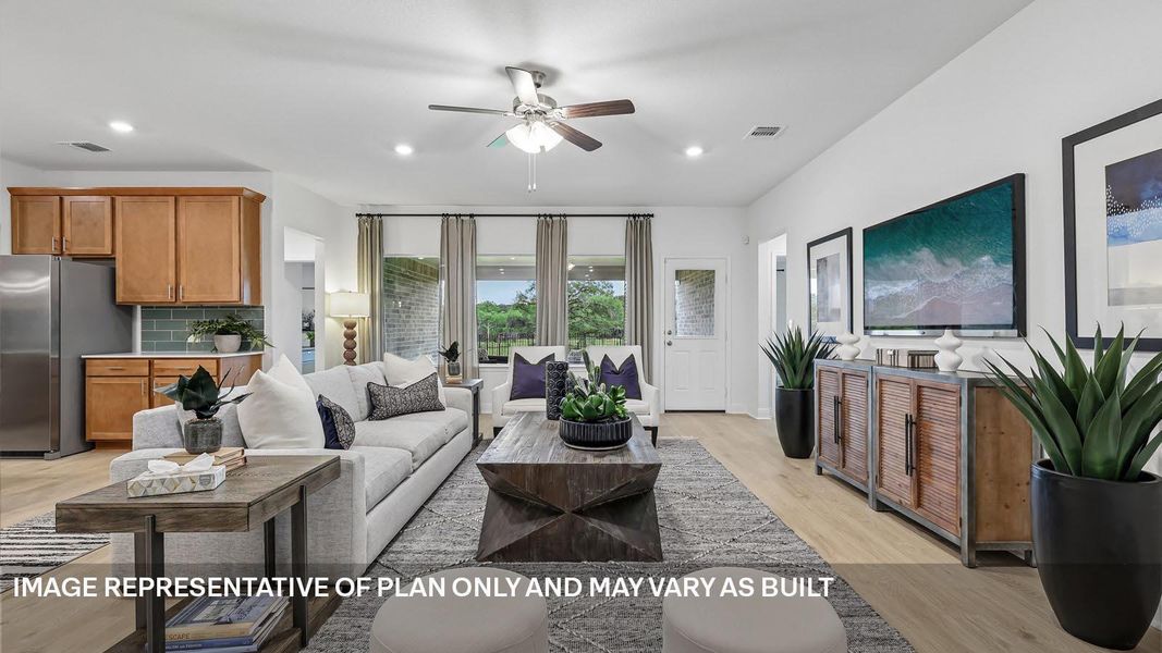 Furnished interior view inside a new home in Riverview, Georgetown (Image 26).