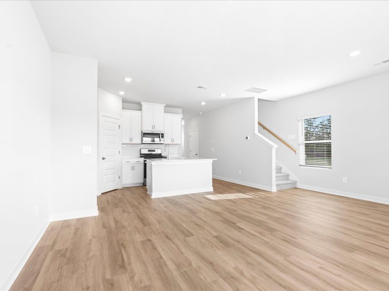 Spacious, unfurnished interior of a new home in Northbrook Village Townes, Taylors (Image 12).