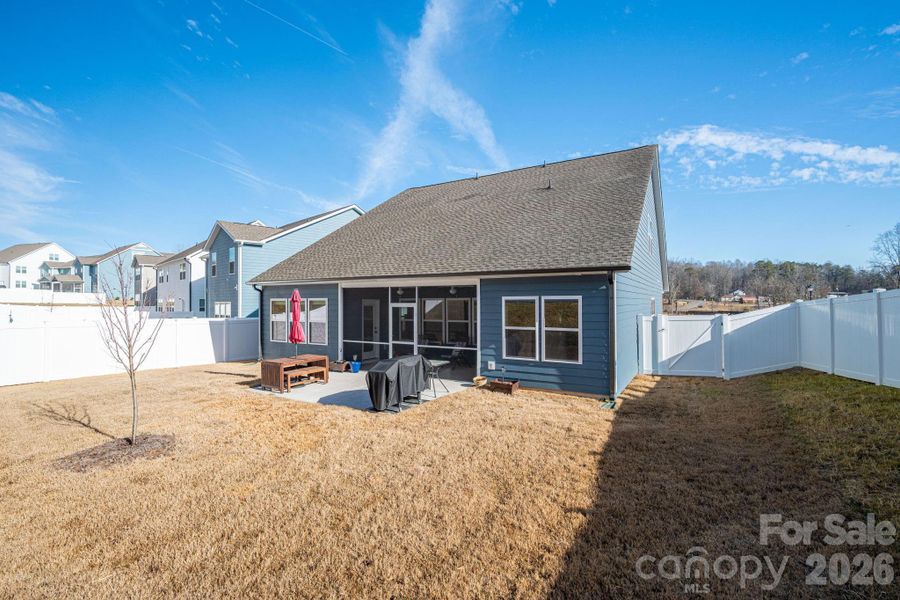 Exterior details and patio area of a home in , Mount Holly (Image 30). Exterior details and patio area of a home in , Mount Holly (Image 30).
