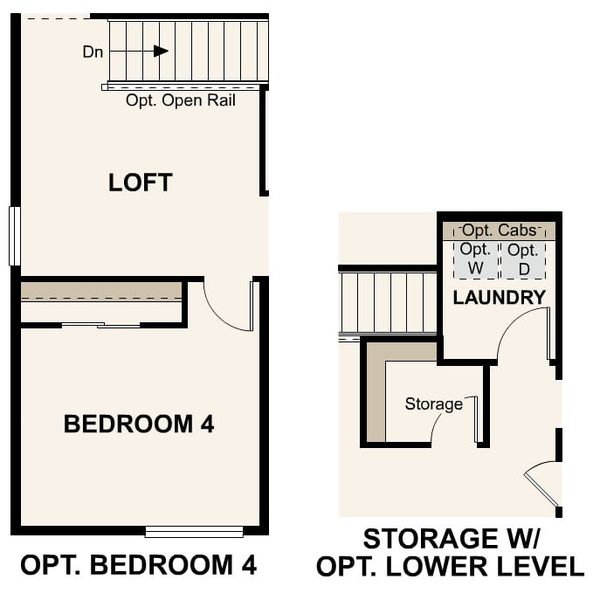 2D floor plan layout of this home in Windler, Aurora, CO (Image 5).