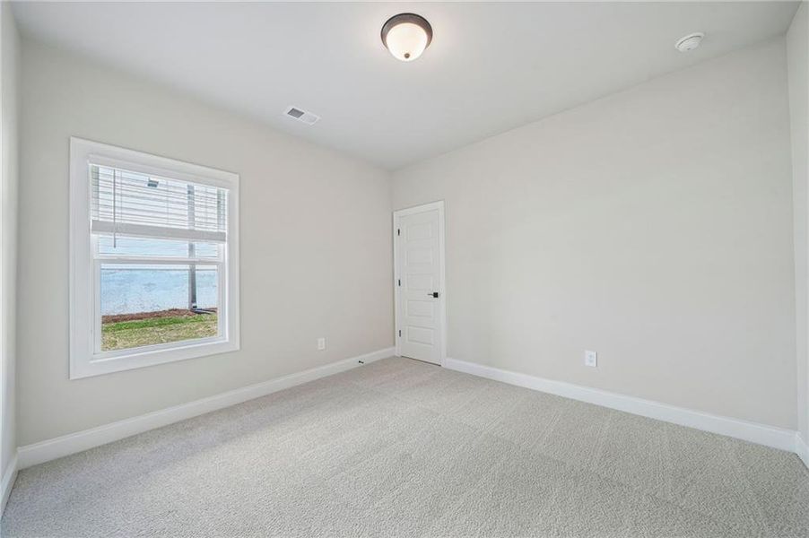 Spacious, unfurnished interior of a new home in Vines at Mill Creek - Legacy Series, Braselton (Image 42). Spacious, unfurnished interior of a new home in Vines at Mill Creek - Legacy Series, Braselton (Image 42).