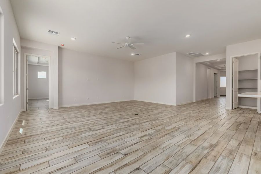 Spacious, unfurnished interior of a new home in Valencia at Granite Vista, Waddell (Image 17).