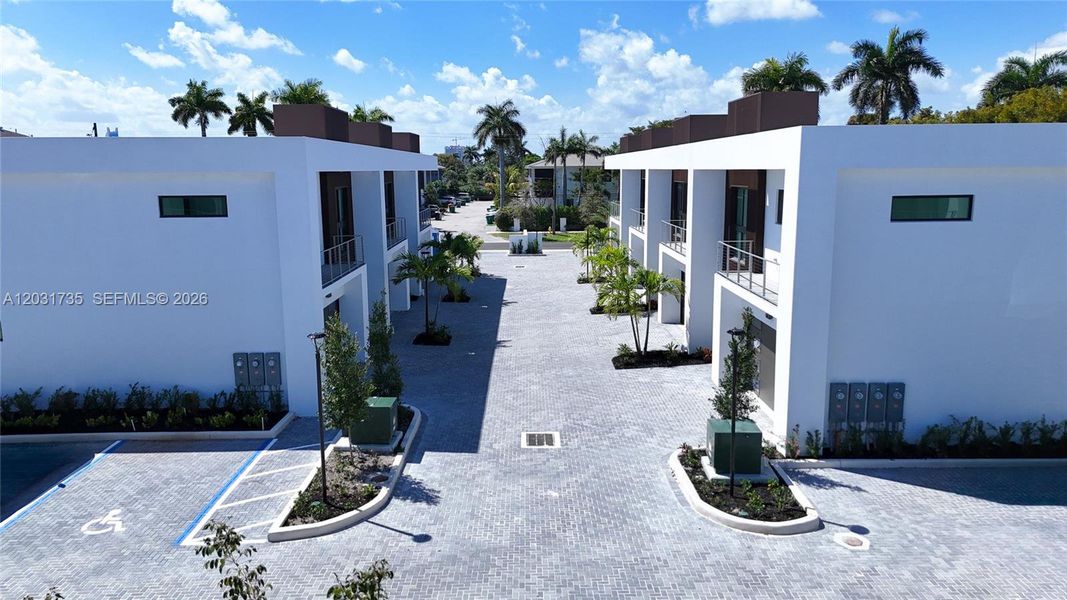 Front exterior of a new home in , Dania Beach, FL, highlighting curb appeal (Image 24).