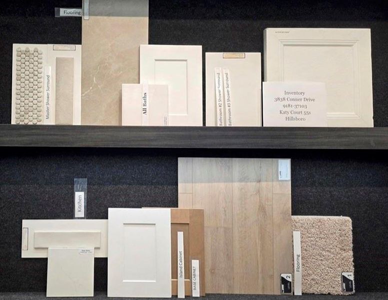 Sample of building materials used in homes in Katy Court, Katy (Image 4). Sample of building materials used in homes in Katy Court, Katy (Image 4).