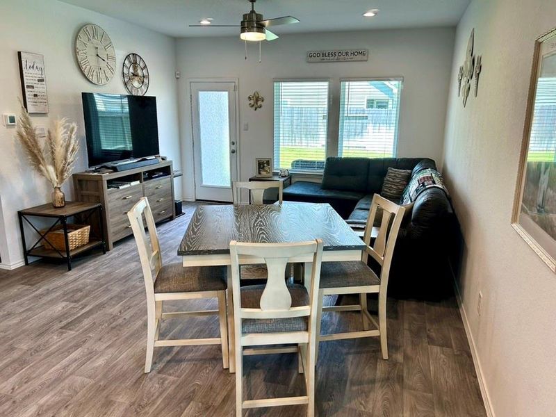 Furnished interior view inside a new home in Enclave at Dobbin, Magnolia (Image 4).