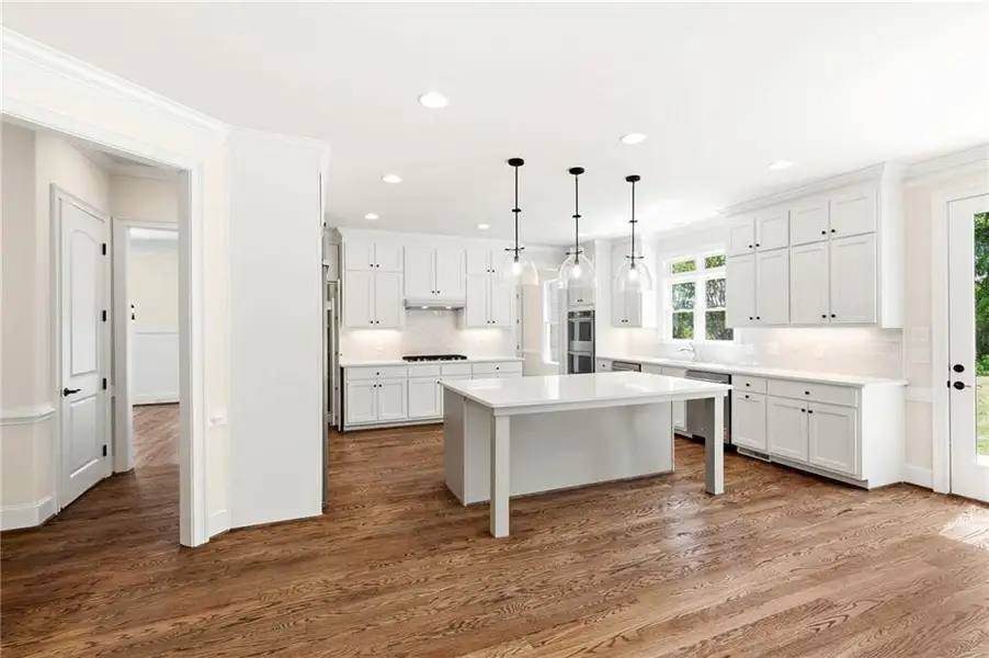 Furnished interior view inside a new home in , Canton (Image 6).