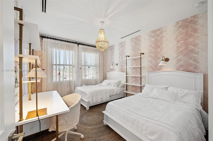 Furnished interior view inside a new home in , Miami (Image 51). Furnished interior view inside a new home in , Miami (Image 51).