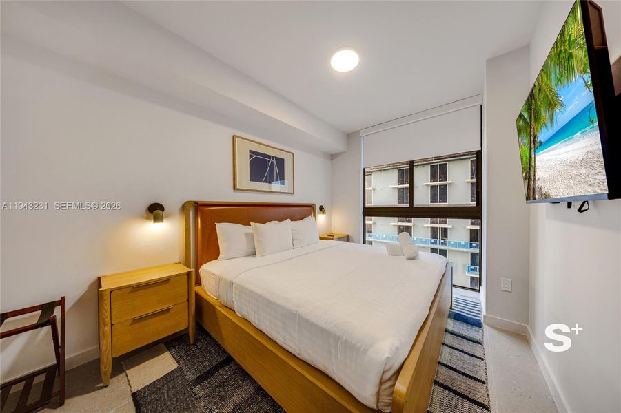 Furnished interior view inside a new home in , Miami (Image 16).