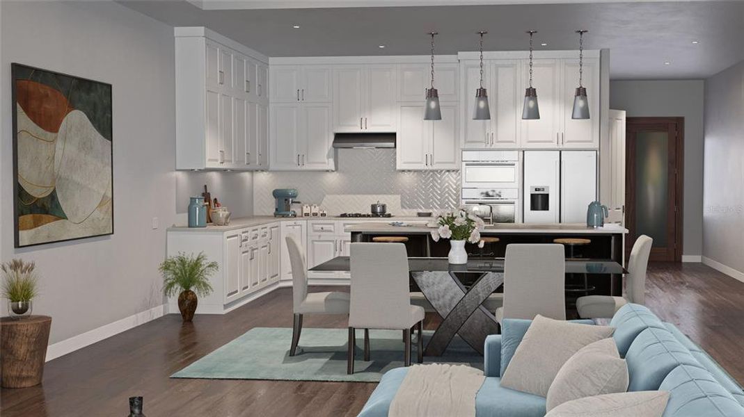 Furnished interior view inside a new home in , Port Charlotte (Image 7).