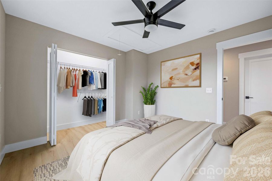 Furnished interior view inside a new home in , Canton (Image 9).