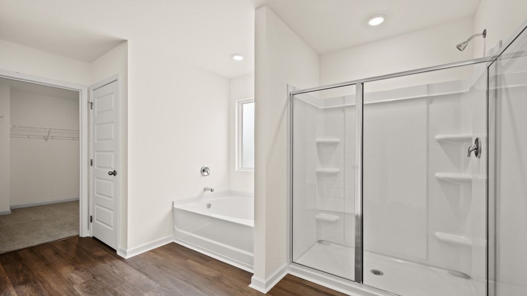 Furnished interior view inside a new home in Echo Glen, Stockbridge (Image 14).