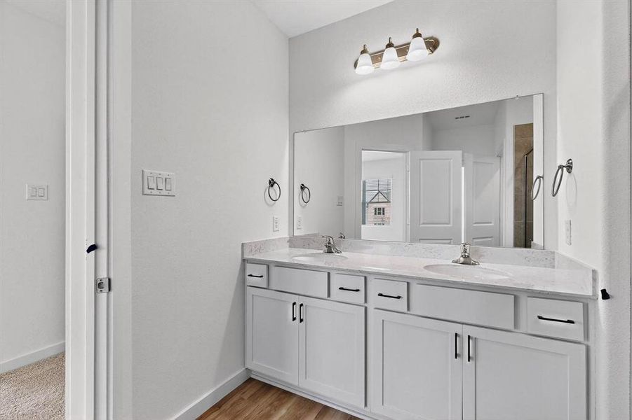 Furnished interior view inside a new home in Solterra Texas, Mesquite (Image 14).