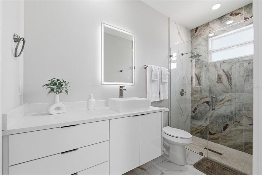 Furnished interior view inside a new home in , Tampa (Image 12).