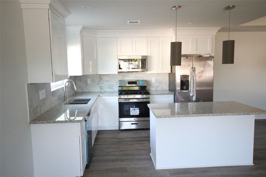 Furnished interior view inside a new home in , Houston (Image 4). Furnished interior view inside a new home in , Houston (Image 4).