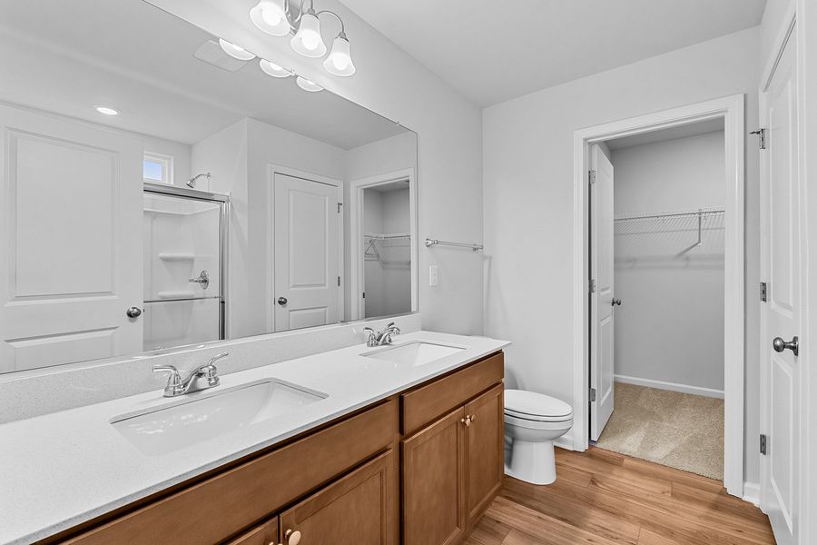 Furnished interior view inside a new home in Hanes Lake, Winston-Salem (Image 12).