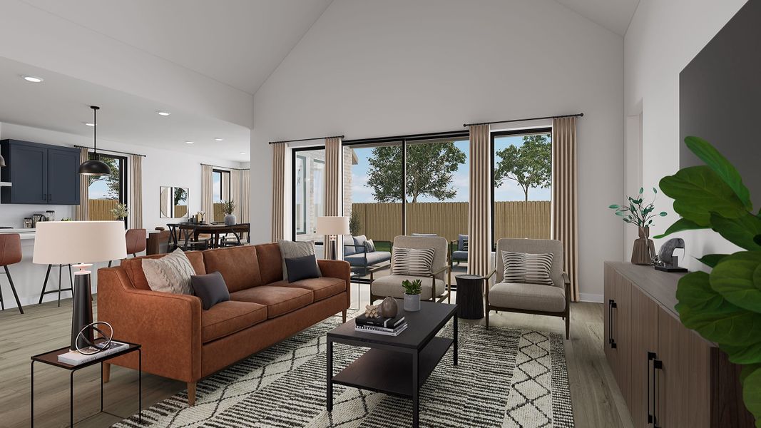 Representative furnished interior of a home built from the Elysia by Tri Pointe Homes in Noven, Leander (Image 13). Representative furnished interior of a home built from the Elysia by Tri Pointe Homes in Noven, Leander (Image 13).