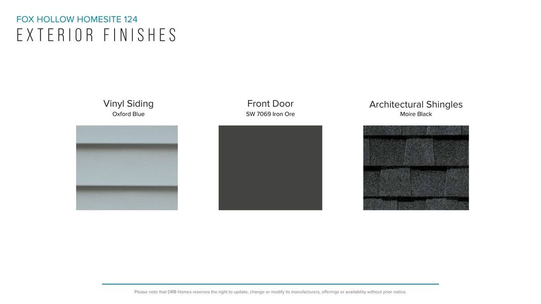 Sample of building materials used in homes in Fox Hollow, Spartanburg (Image 25). Sample of building materials used in homes in Fox Hollow, Spartanburg (Image 25).