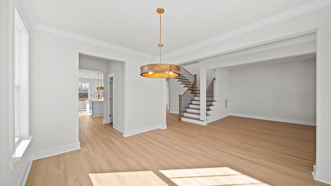 Furnished interior view inside a new home in Pinebrook, Woodruff (Image 7).