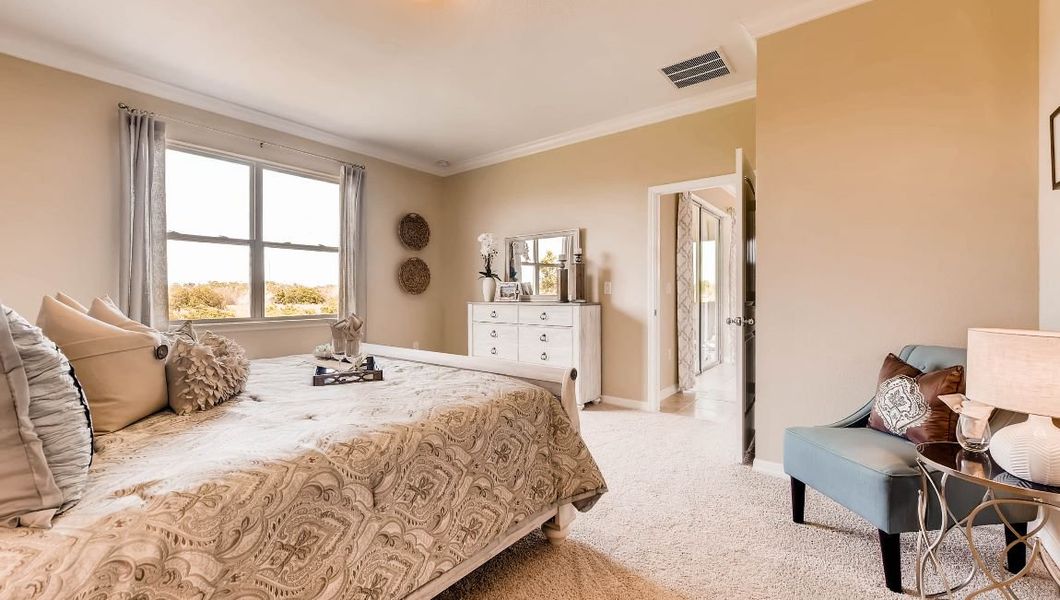 Furnished interior in a model home at Preserves at Lakeside Landings in Winter Haven (Image 35).