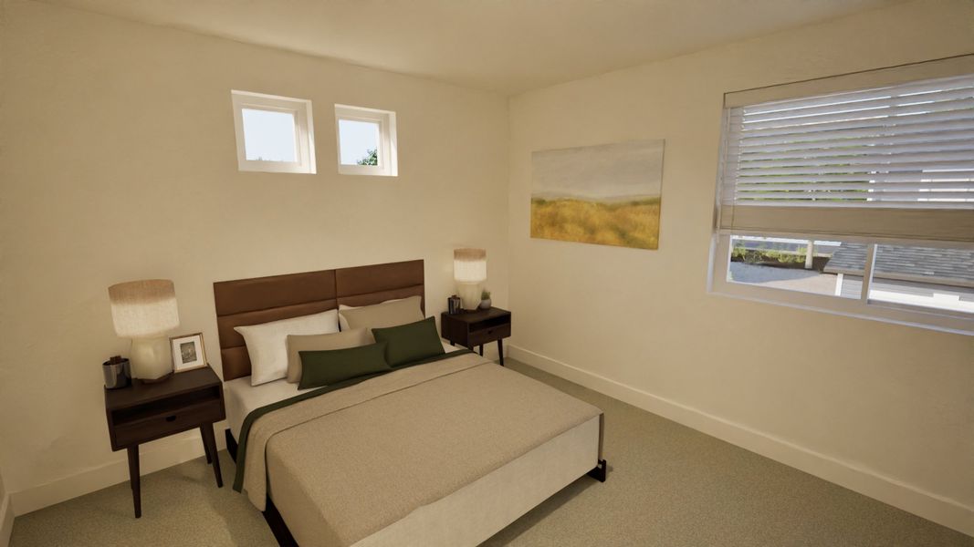 Furnished interior view inside a new home in Banning Lewis Ranch - New Homes Colorado Springs, Colorado Springs (Image 6).