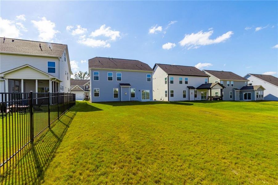 Exterior details and patio area of a home in , Hoschton (Image 23). Exterior details and patio area of a home in , Hoschton (Image 23).