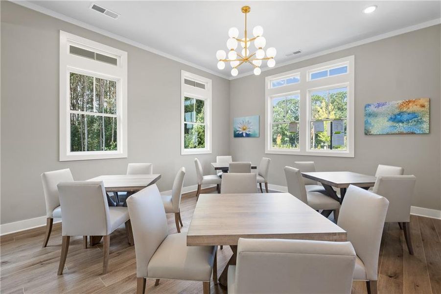 Furnished interior view inside a new home in Hawthorne Ridge, McDonough (Image 17).