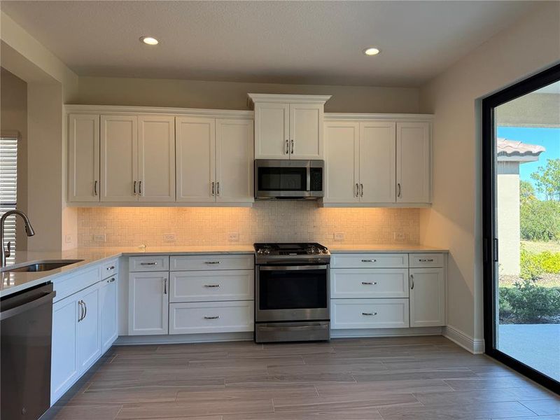 Furnished interior view inside a new home in , Nokomis (Image 5).