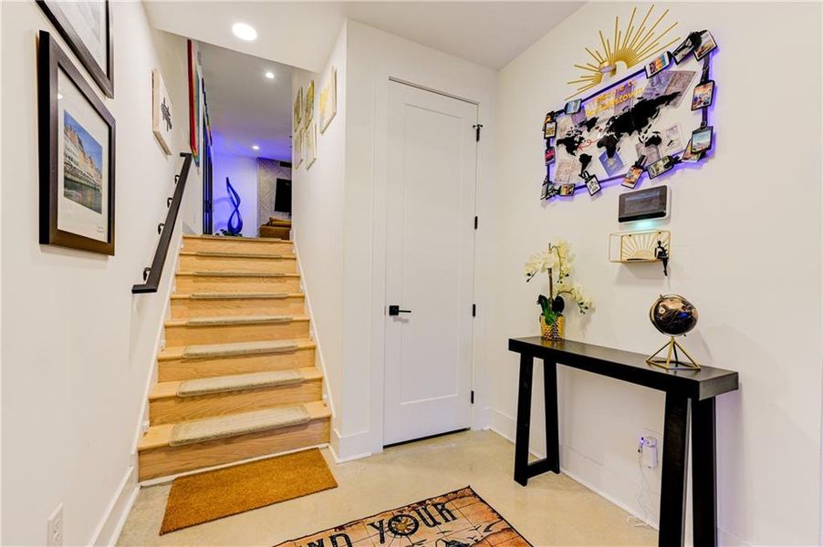 Furnished interior view inside a new home in , Atlanta (Image 10).