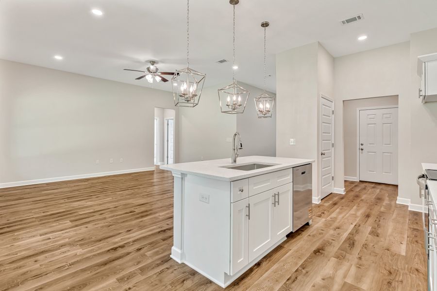 Furnished interior view inside a new home in Oak Hollow, Crestview (Image 9).