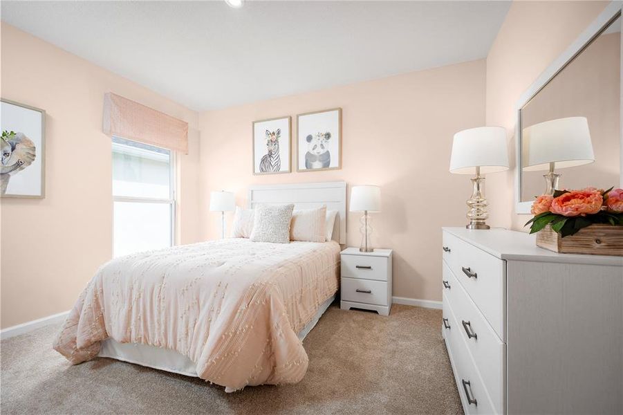 Furnished interior view inside a new home in Vista Trace, Belleview (Image 11).