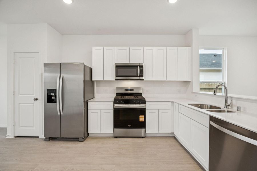 Furnished interior view inside a new home in Montgomery Bend, Montgomery (Image 8). Furnished interior view inside a new home in Montgomery Bend, Montgomery (Image 8).