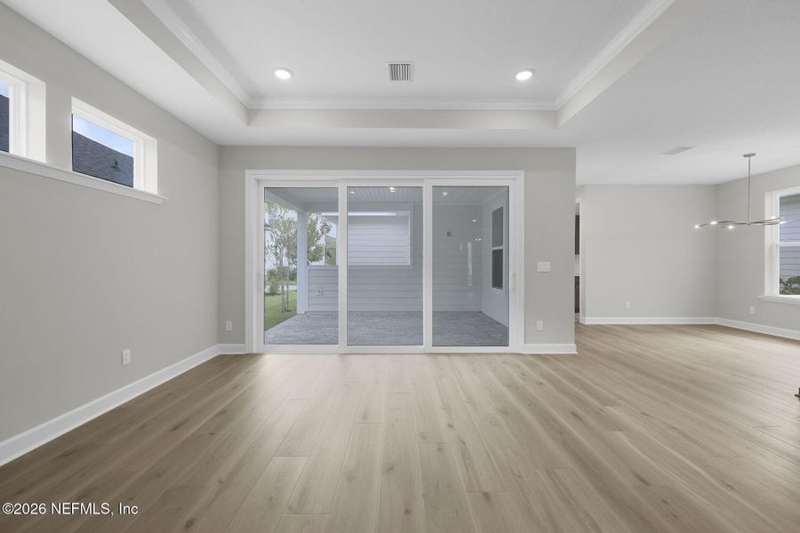 Spacious, unfurnished interior of a new home in Seabrook Village at Seabrook, Nocatee (Image 18).